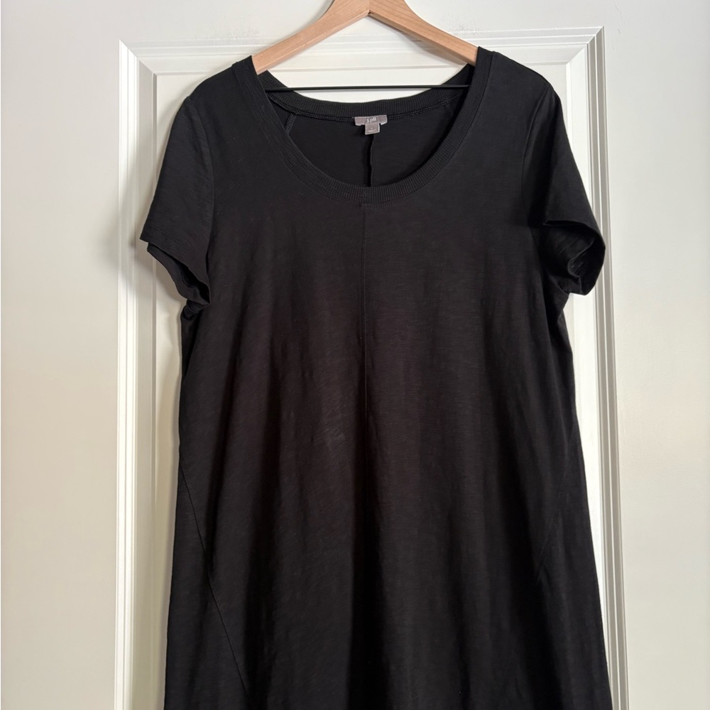 J.Jill Short Sleeve Women’s Black Dress - Picture 4 of 7